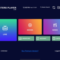 smarters player lite tv box