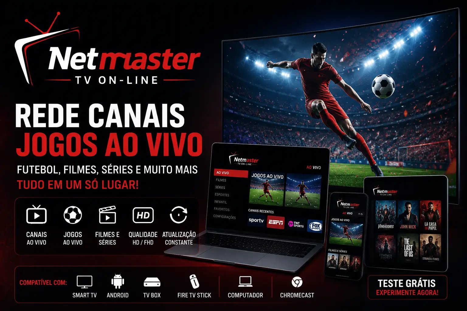 Rede Canais Jogos Ao Vivo